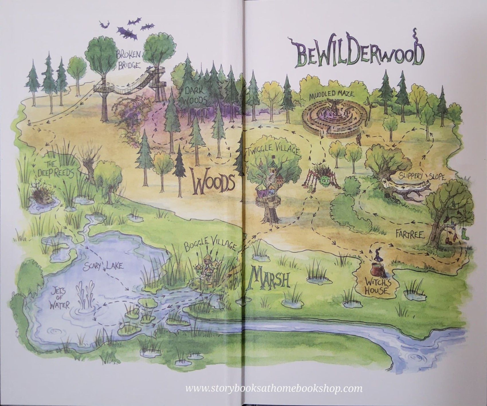วรรณกรรมเยาวชน แนะนำ** 🍅🍓A BOGGLE AT BEWILDERWOOD BY TOM BLOFELD