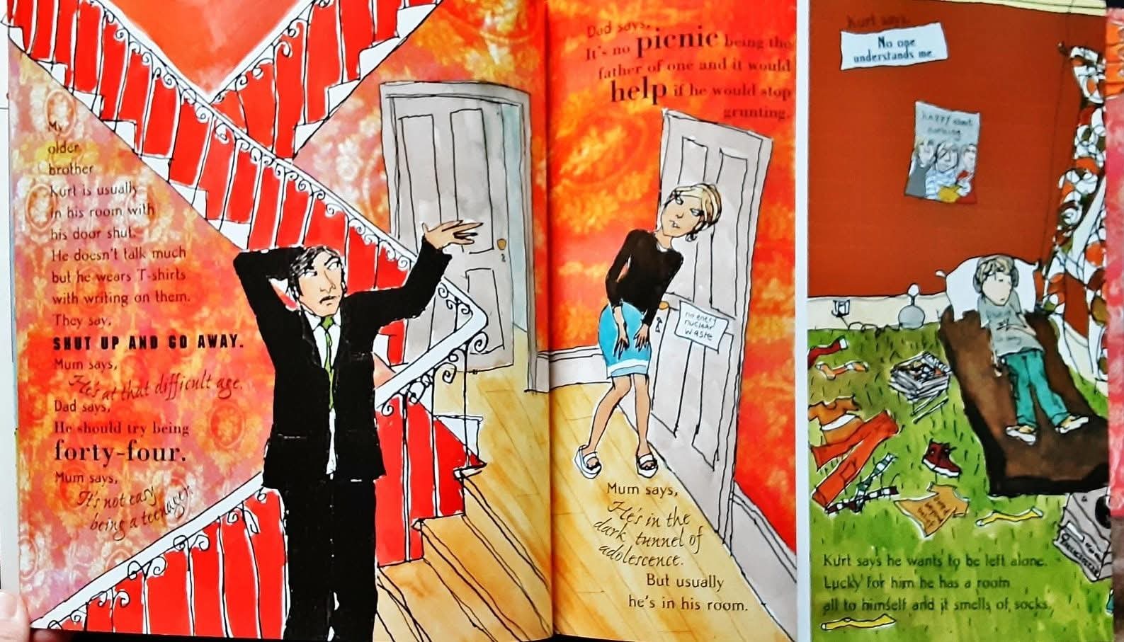 หนังสือนิทานปกอ่อน** 🍅CLARICE BEAN THAT'S ME BY LAUREN CHILD♥️♥️