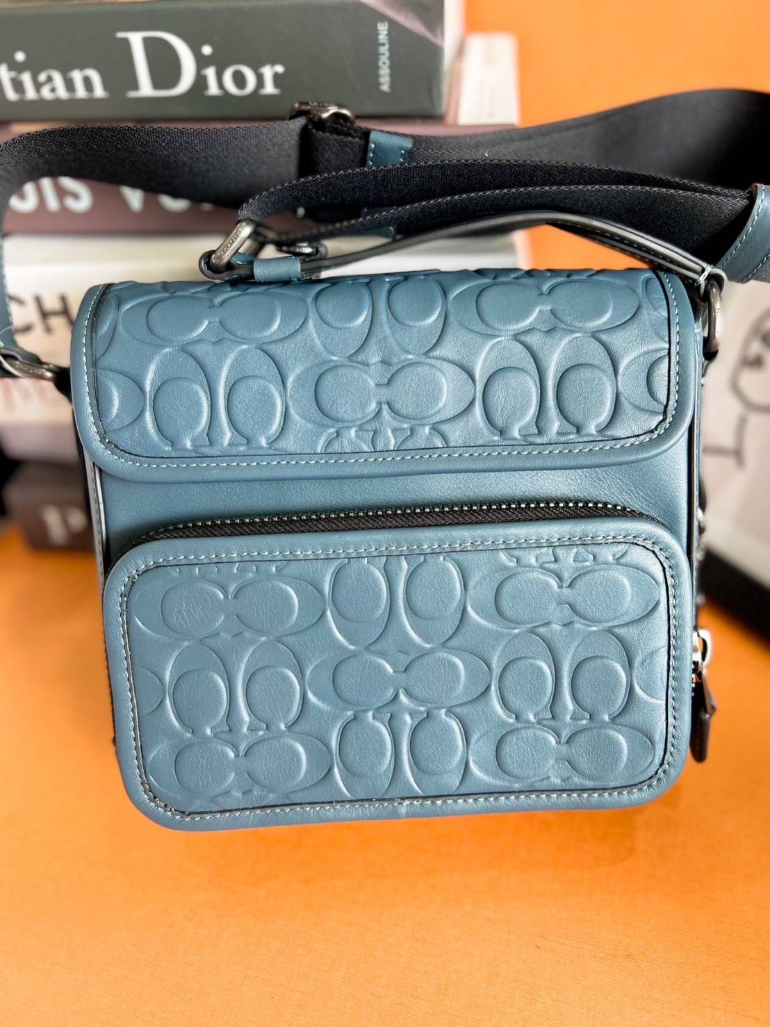 New Coach Sullivan Flap Crossbody In Signature Leather