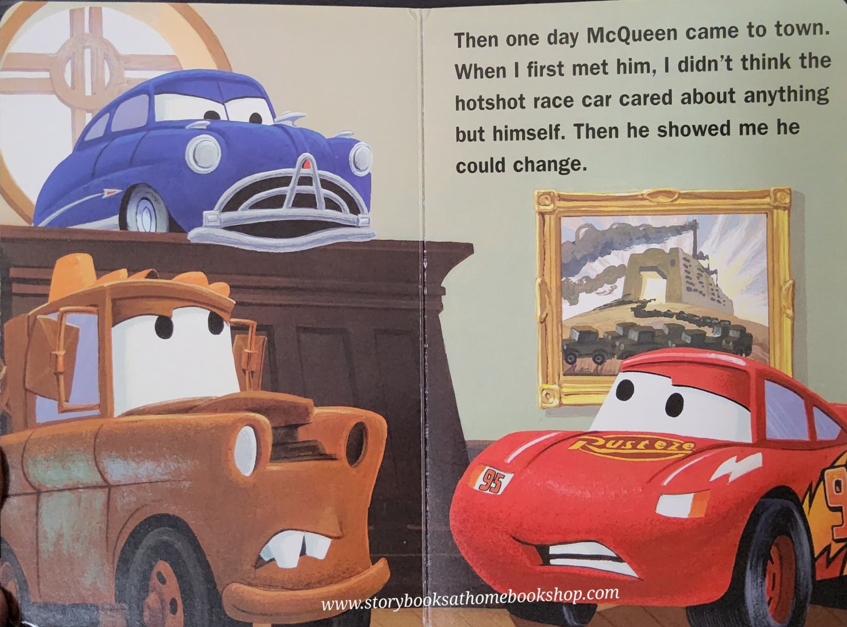 BOARD BOOK ** 🍅🍅DISNEY PIXAR CARS: DOC HUDSON