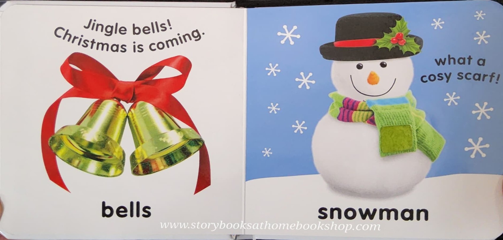 TOUCH AND FEEL BOARD BOOK ** 🍅🍅BABY TOUCH AND FEEL MERRY CHRISTMAS