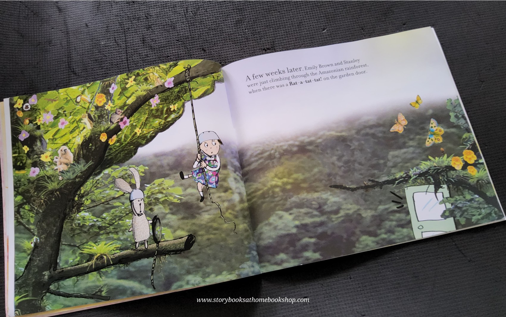 หนังสือนิทานปกอ่อน** 🍓🍓THET RABBIT BELONGS TO EMILY BROWN