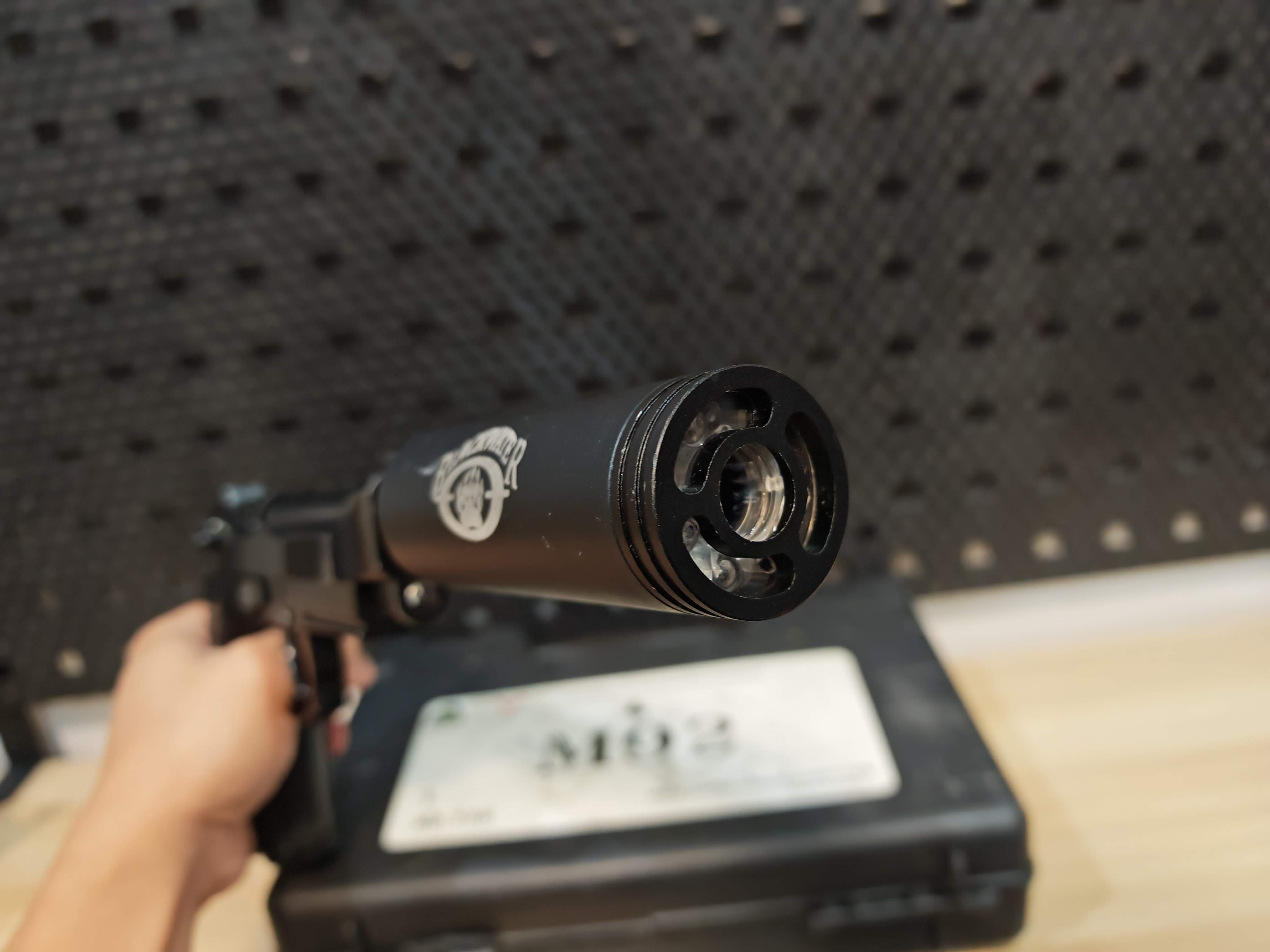 Double Bell 736 Taurus PT92 Beretta สีดำ GBB BB Gun บีบีกัน แบบแก๊ส ปืนอัดลม มือสอง Airsoft Gun