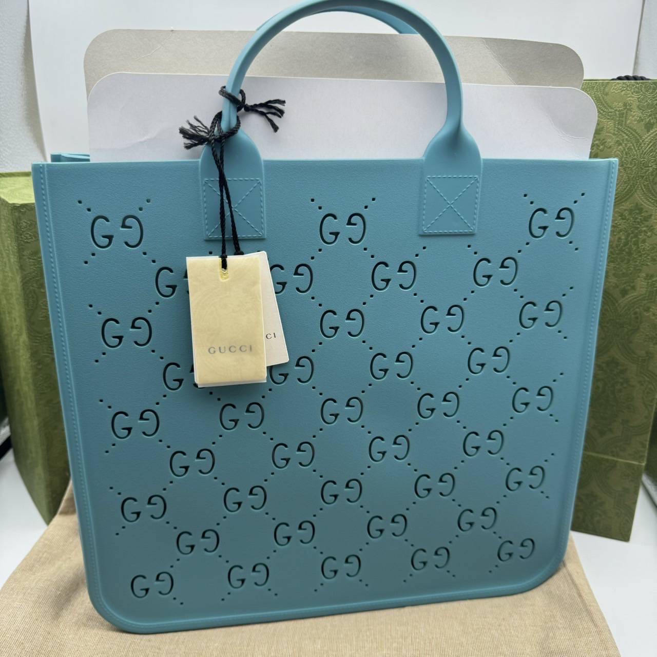 โปร New Gucci rubber tote kids อุปกรณ์ : ป้ายแท็ค แคร์บุ๊ค ถุงผ้า ถุงกระดาษ+copyrec1/25