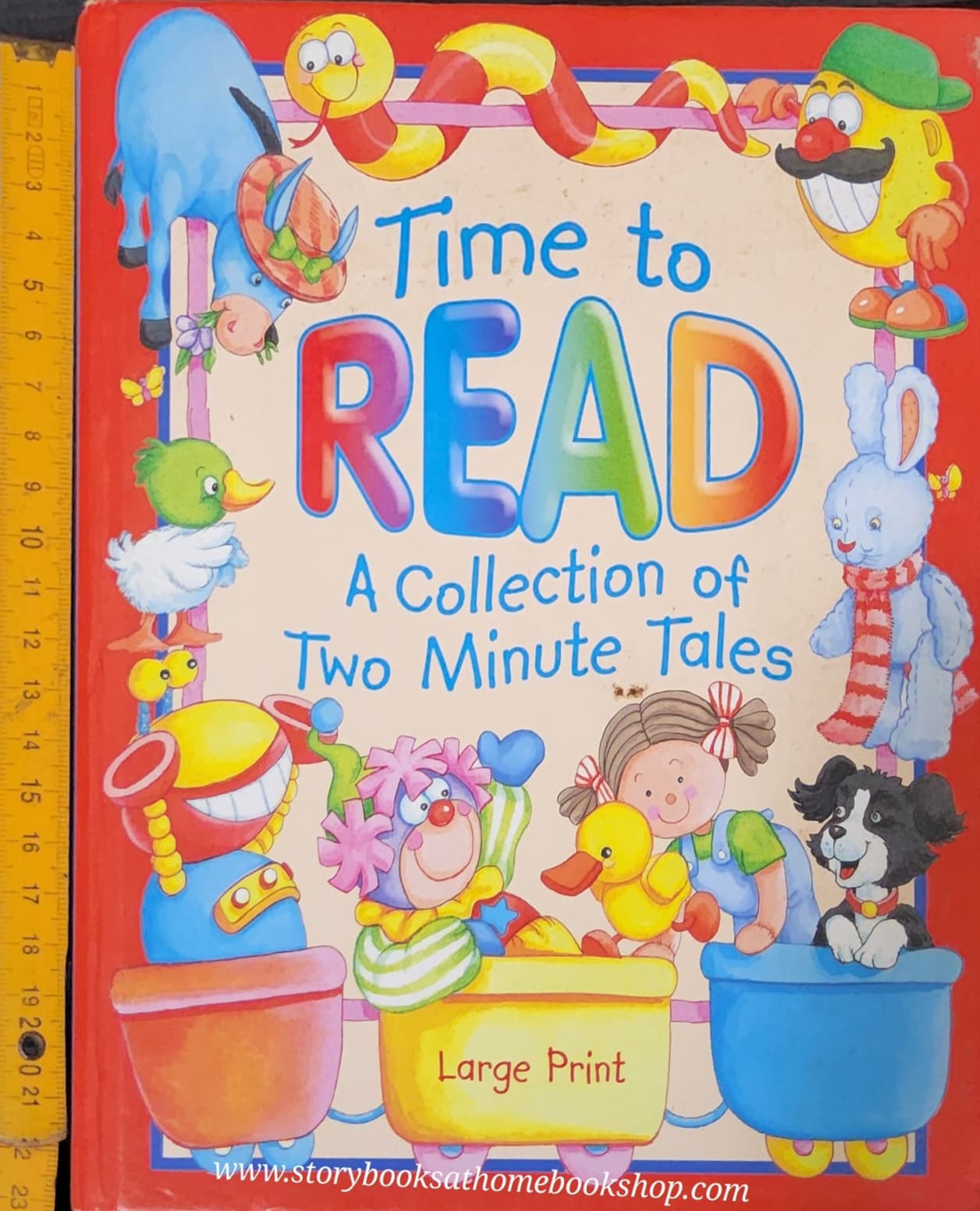 หนังสือนิทานปกแข็ง** 🍅TIME TO READ A COLLECTION OF TWO MINUTE TALES