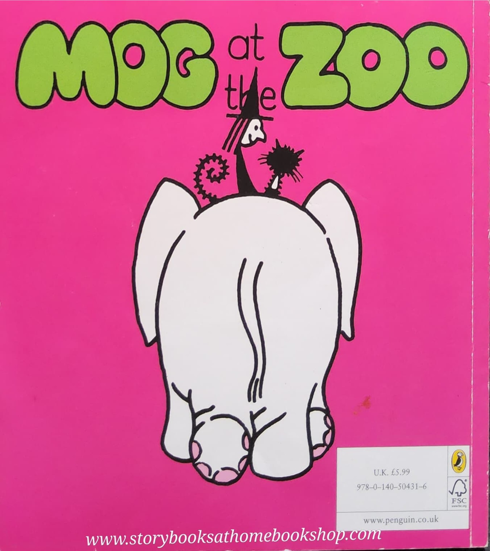 **หนังสือนิทานปกอ่อน ** 🍅🍓MOG AT THE ZOO BY HELEN NICOLL AND JAN PIENKOWSKI♥️♥️