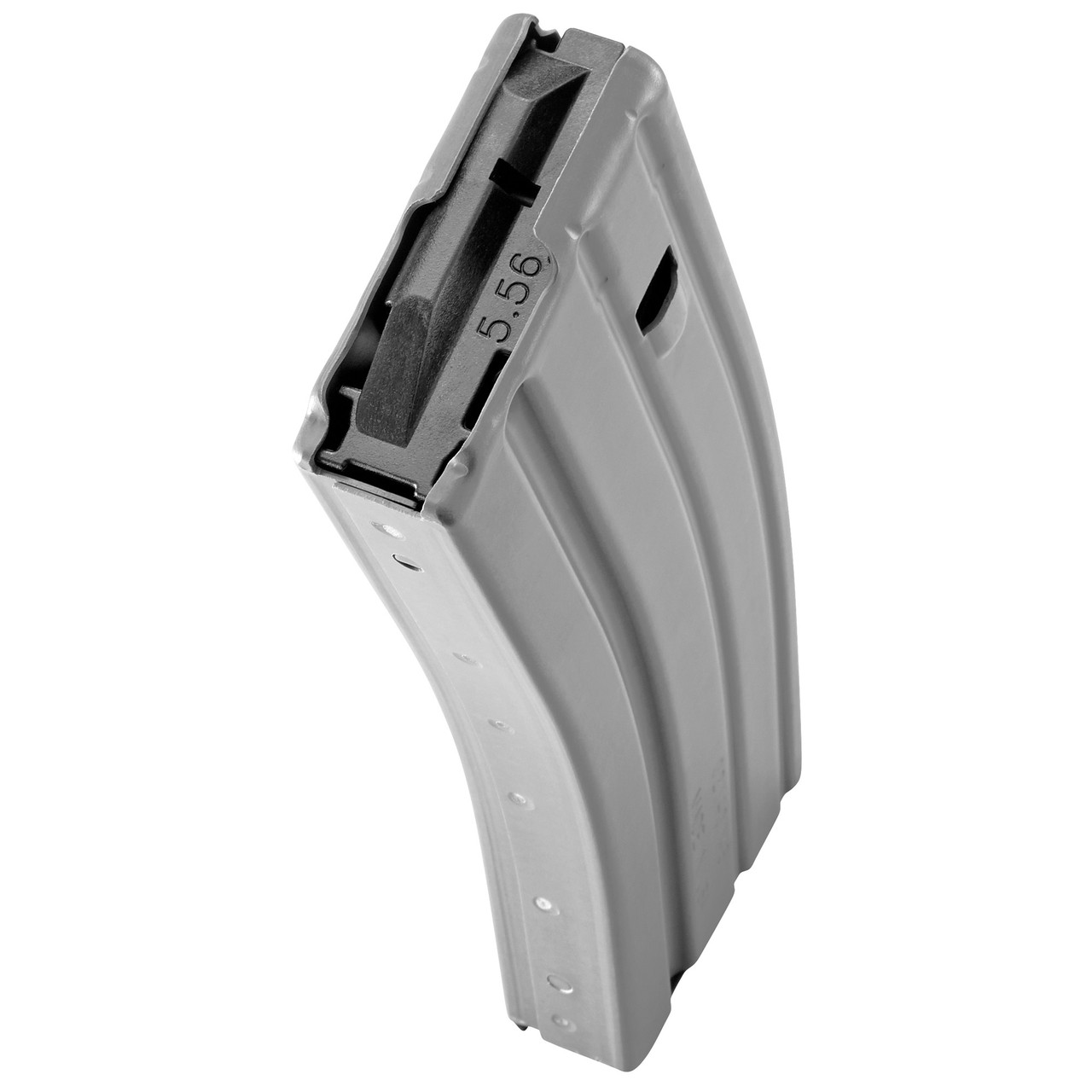 DURAMAG SPEED - AR 5.56/.223/300BLK (ALUMINUM) GRAY, BLACK ANTI-TILT FOLLOWER (แถมตัวบล็อกลูก -10RD)