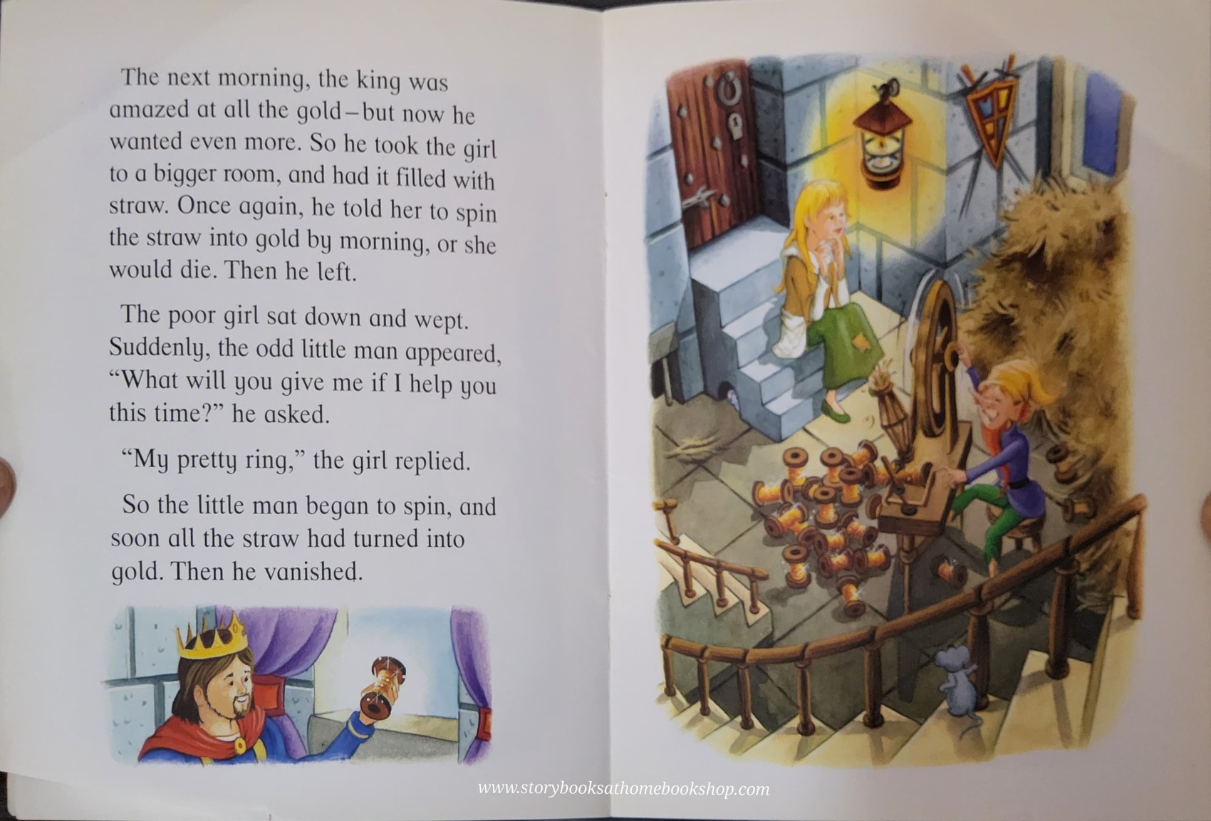 หนังสือนิทานปกอ่อน** 🍅🍅TREASURED TALES: RUMPELSTILTSKIN