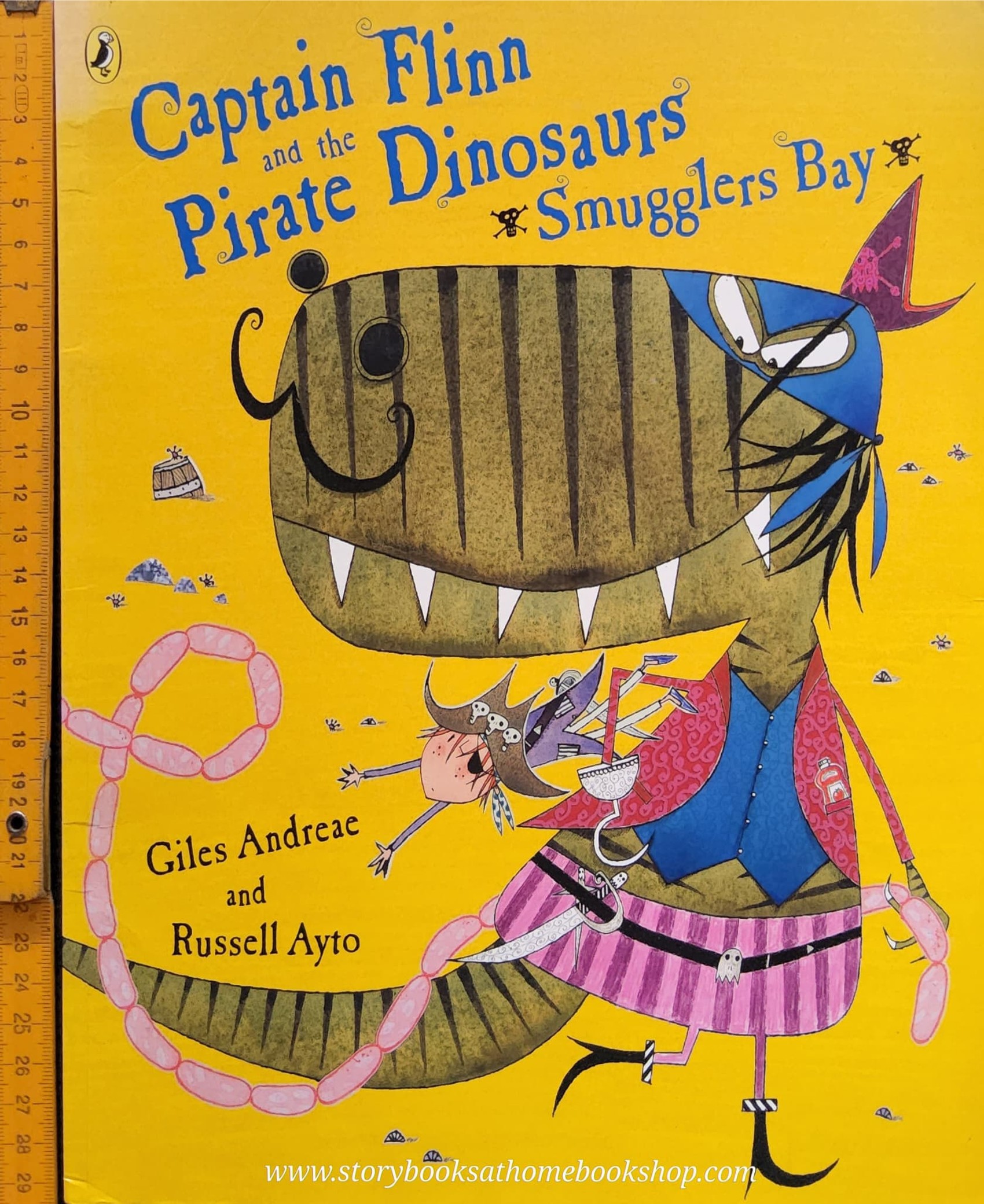 หนังสือนิทานปกอ่อน ** 🍅CAPTAIN FLINN AND THE PIRATE DINOSAURS SMUGGLERS BAY