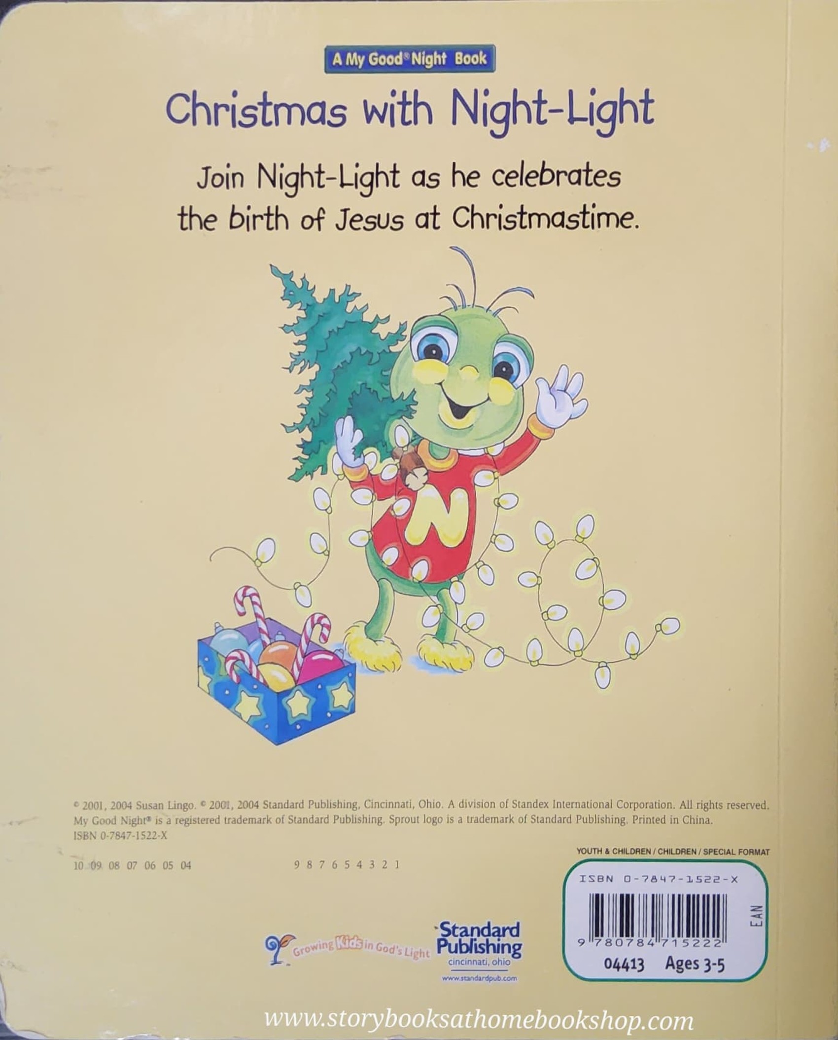 BOARD BOOK** ð
ðCHRISTMAS WITH NIGHT-LIGHT BY SUSAN LINGO
