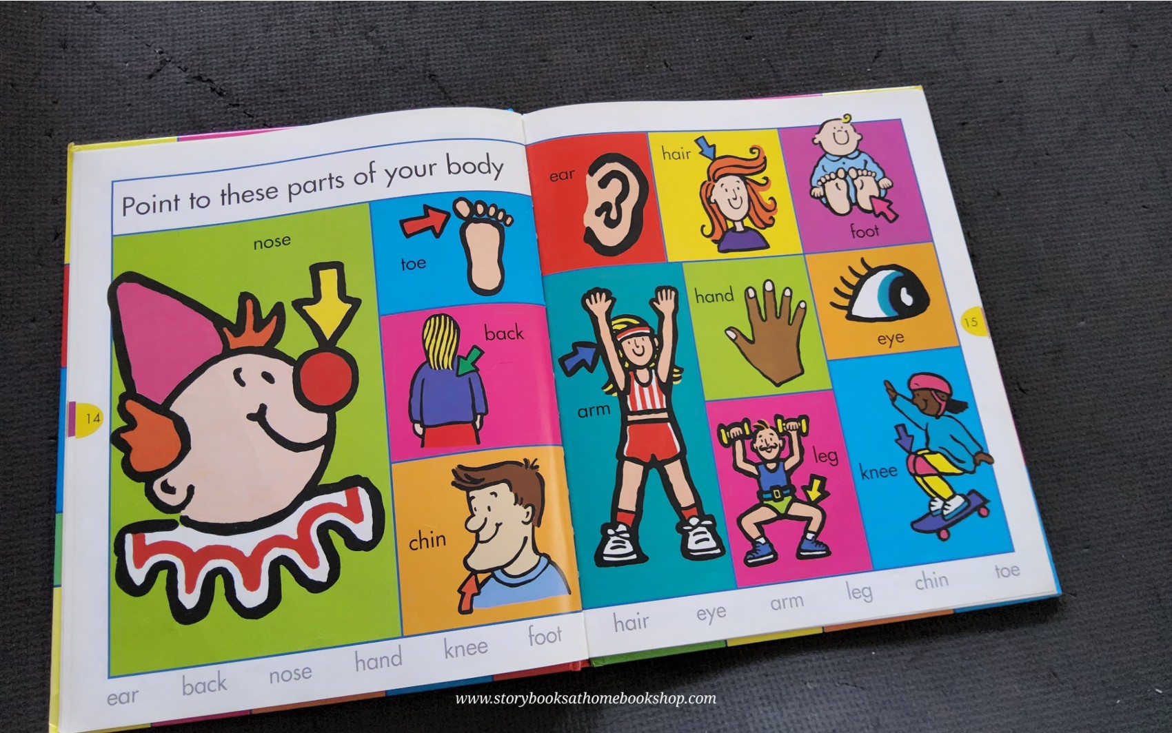 หนังสือนิทานปกแข็ง** 🍅🍅FIRST 1 WORD BOOK with Giant poster