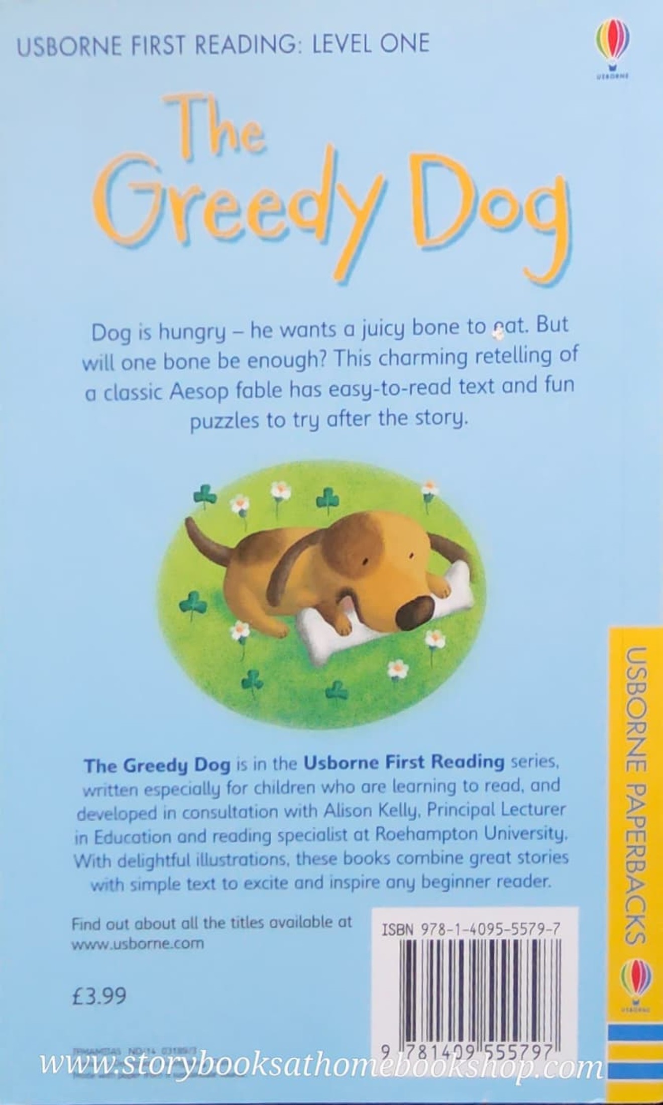 หนังสือนิทานปกอ่อน** ♥️USBORNE FIRST READING: THE GREEDY DOG