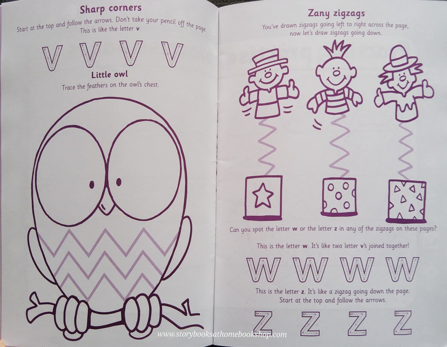 Practise book Handwriting