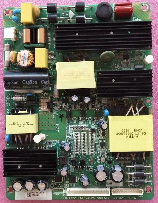 ซัพพลายทีวีอัลทรอน ALTRON ของแท้มือสองถอดจากเครื่อง รุ่นLTV-4904 พาร์ทK-PL-FH1 (ใช้กับไดร์ขับหลอด 2ชุด)