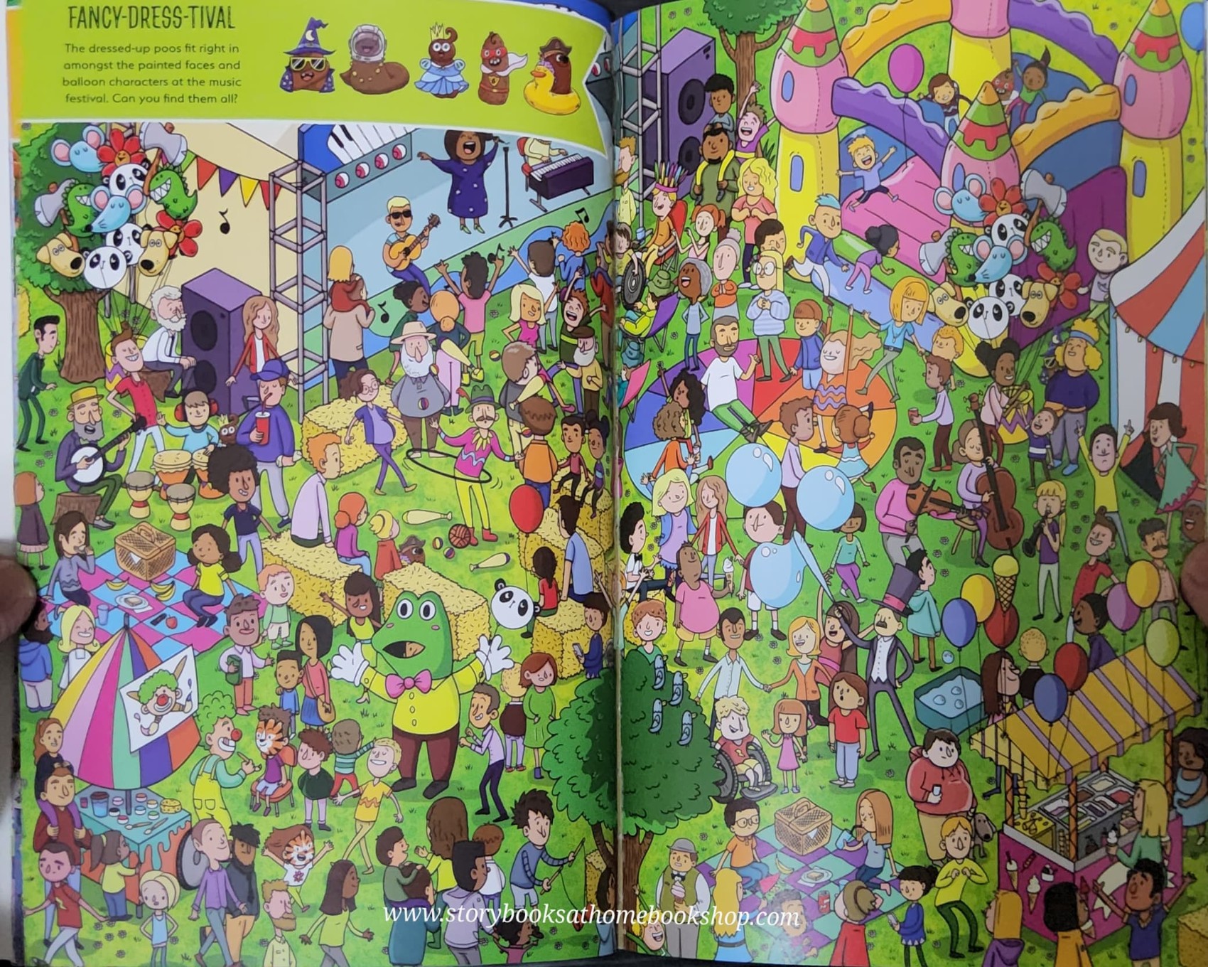 หนังสือนิทานปกอ่อน** 🍅🍅WHERE'S THE FANCY-DRESS POO?