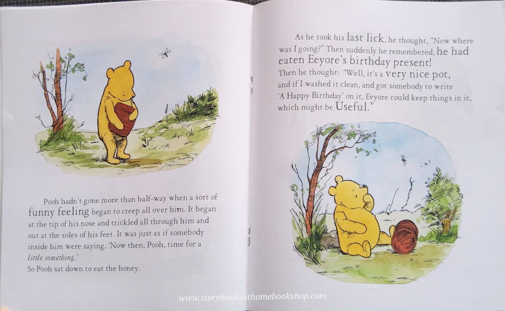 หนังสือนิทานปกอ่อน** 🍅🍓WINNIE-THE-POOH AND FRIENDS: EEYORE HAS A BIRTHDAY