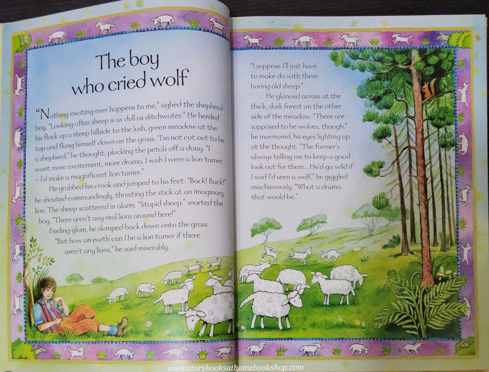 หนังสือนิทานปกแข็ง** 🍅🍅USBORNE AESOP'S FABLES