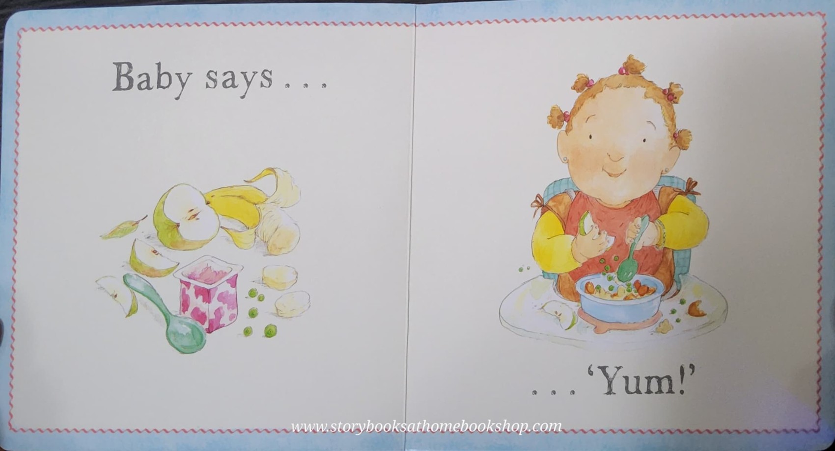 BOARD BOOK** 🍓🍓BABY SAYS BY ELEANOR TAYLOR