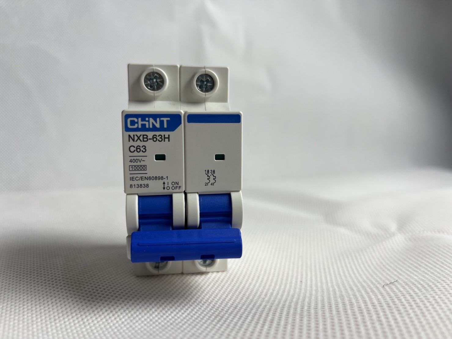 MCB เบรกเกอร์ขนาดเล็ก เบรกเกอร์ลูกย่อย Miniature Circuit Breakers 2P 63A (Ic10KA)