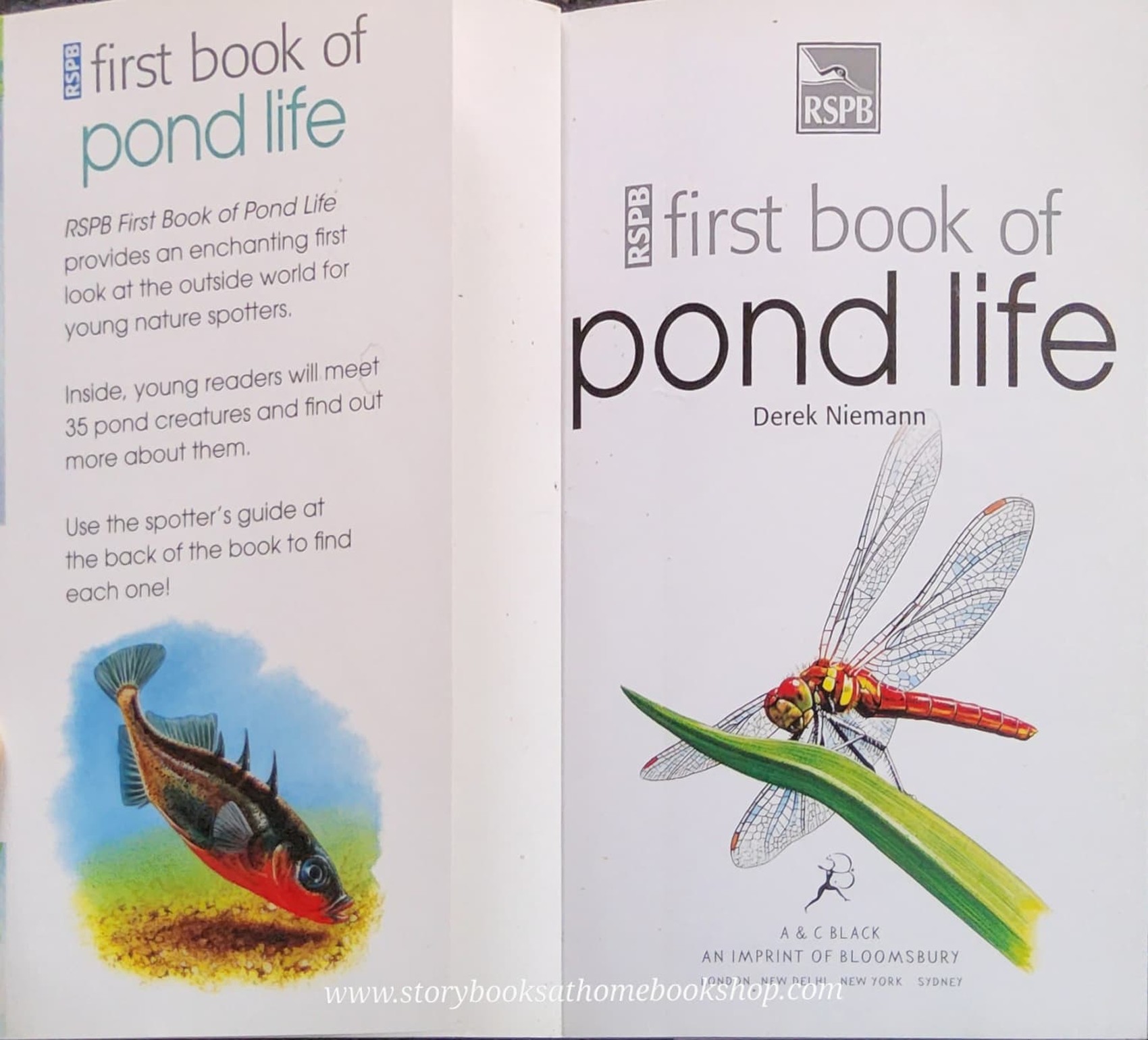 Knowledge Book** ð
ð
RSPB FIRST BOOK OF POND LIFE