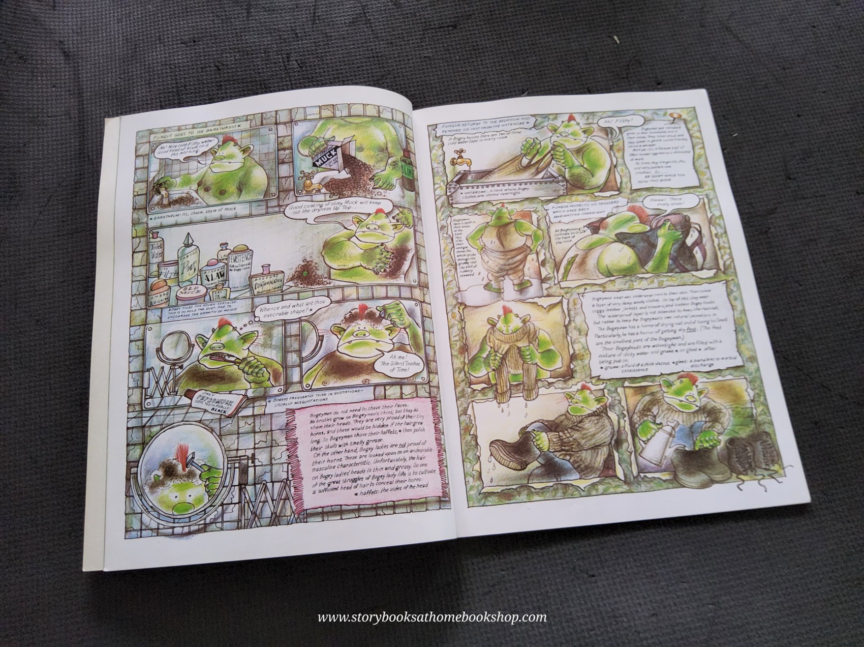 หนังสือนิทานปกอ่อน** 🍓🍓 FUNGUS THE BOGEYMAN BY RAYMOND BRIGGS