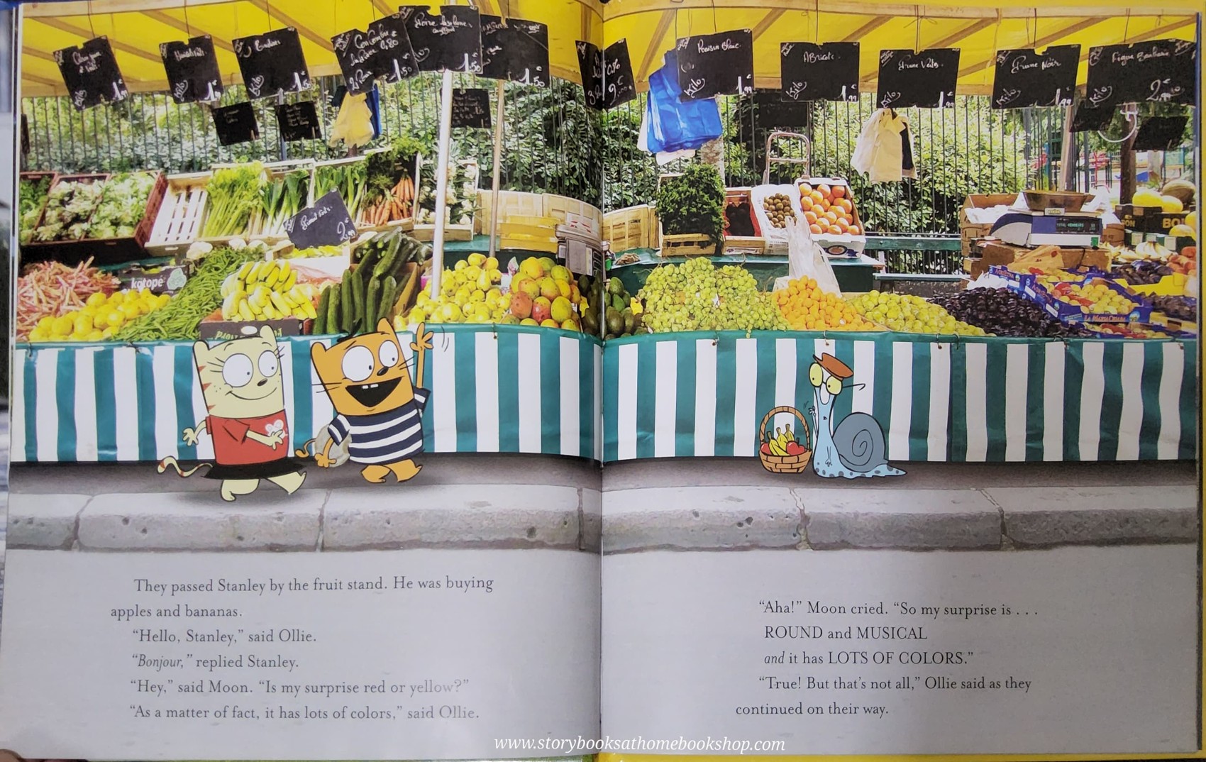 หนังสือนิทานปกแข็ง** ♥️OLLIE&MOON BY DIANE KREDENSOR