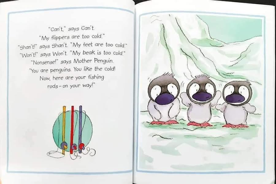 หนังสือนิทานปกอ่อน** 🍅🍓 Can't, Shan't,Won't!