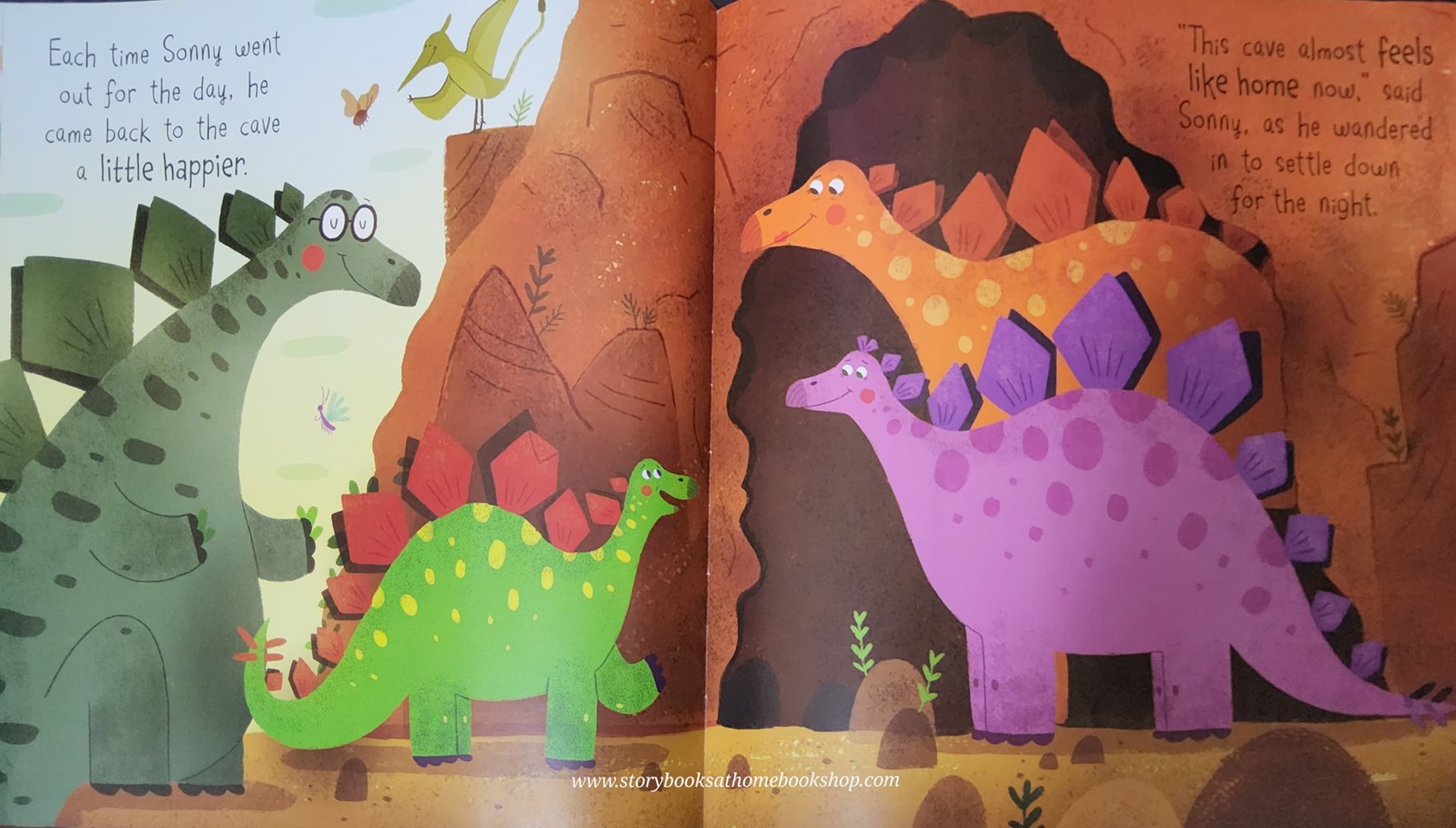 หนังสือนิทานปกอ่อน** 🍓🍓 DINOSAUR ADVENTURES STEGOSAURUS: THE THOUGHTFUL SURPRISE