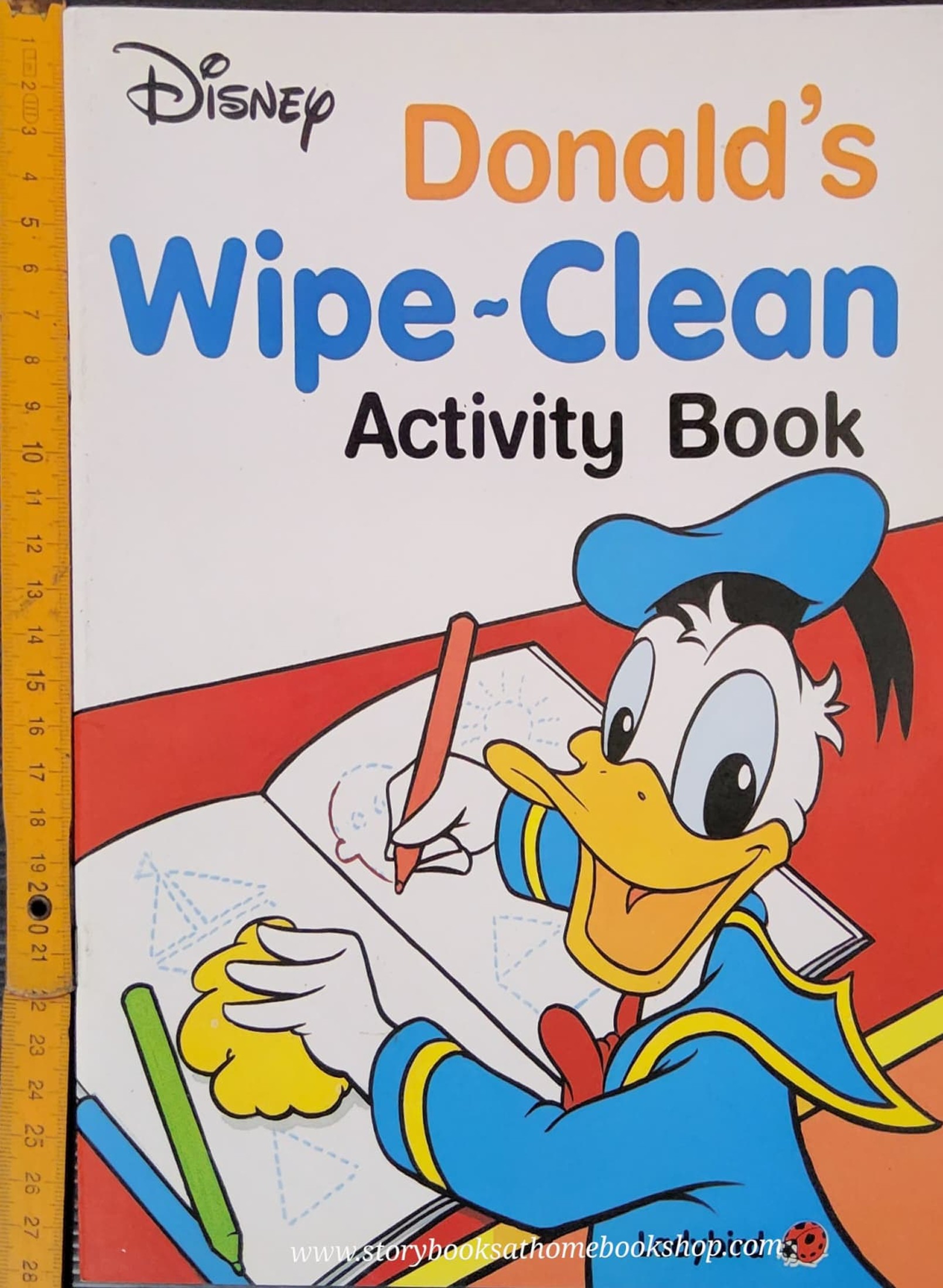 Colouring Book** 🍓🍓DISNEY DONALD'S WIPE AND CLEAN