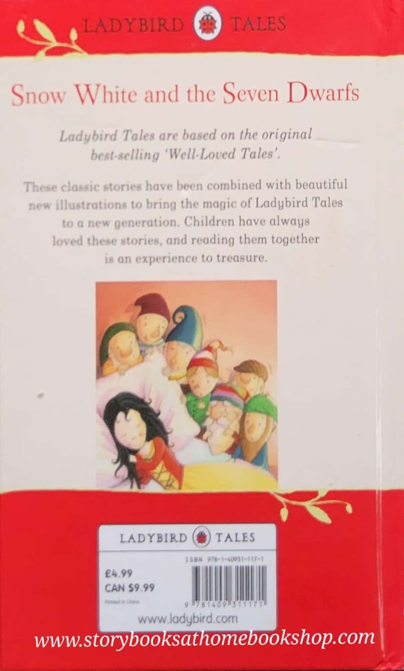 หนังสือนิทานปกแข็ง** 🍅🍓LADYBIRD TALES:SNOW WHITE AND THE SEVEN DWARFS