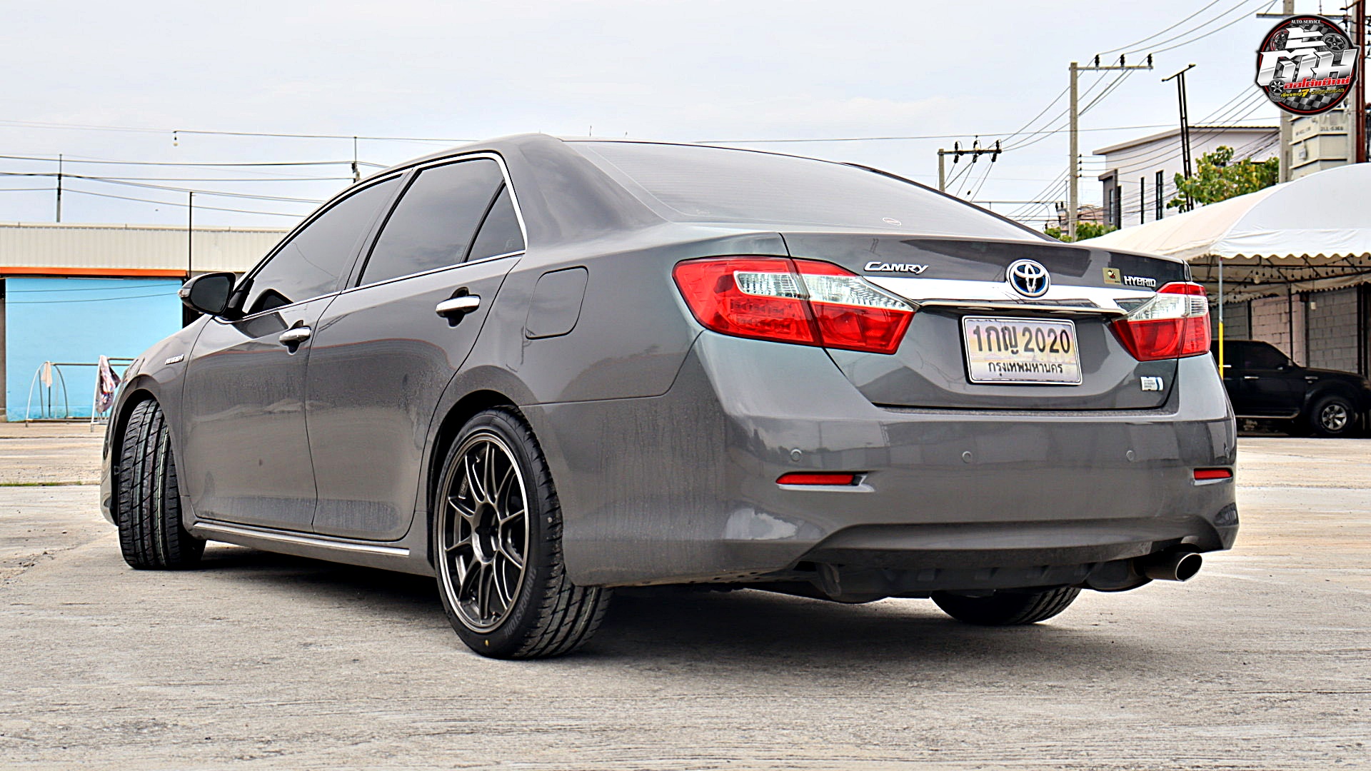 TOYOTA CAMRY เปลี่ยนยาง BRIDGESTONE POTENZA RE004 235/40R18 95W