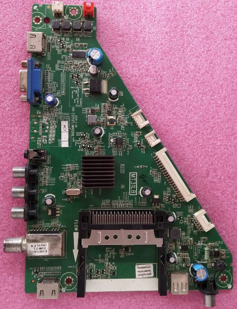 เมนบอร์ดทีวีทีซีแอล TCL ของแท้มือสองถอดจากเครื่อง รุ่นLED40D2720 :LED40D2730 :40-T31T0T-MAD2HG เบอร์จอLSC400HN02