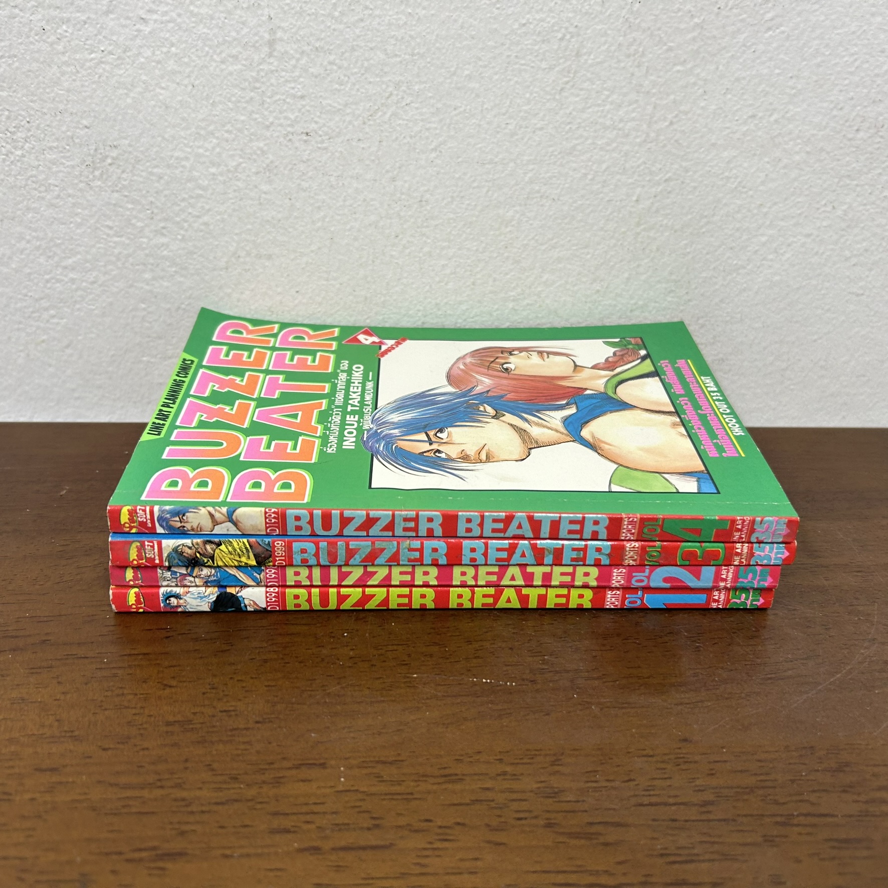[MANGA] BUZZER BEATER บาสอวกาศทะลุโลก เล่ม 1-4 จบ ... ทาเคฮิโกะ อิโนอุเอะ (มือสอง) มังงะ การ์ตูน