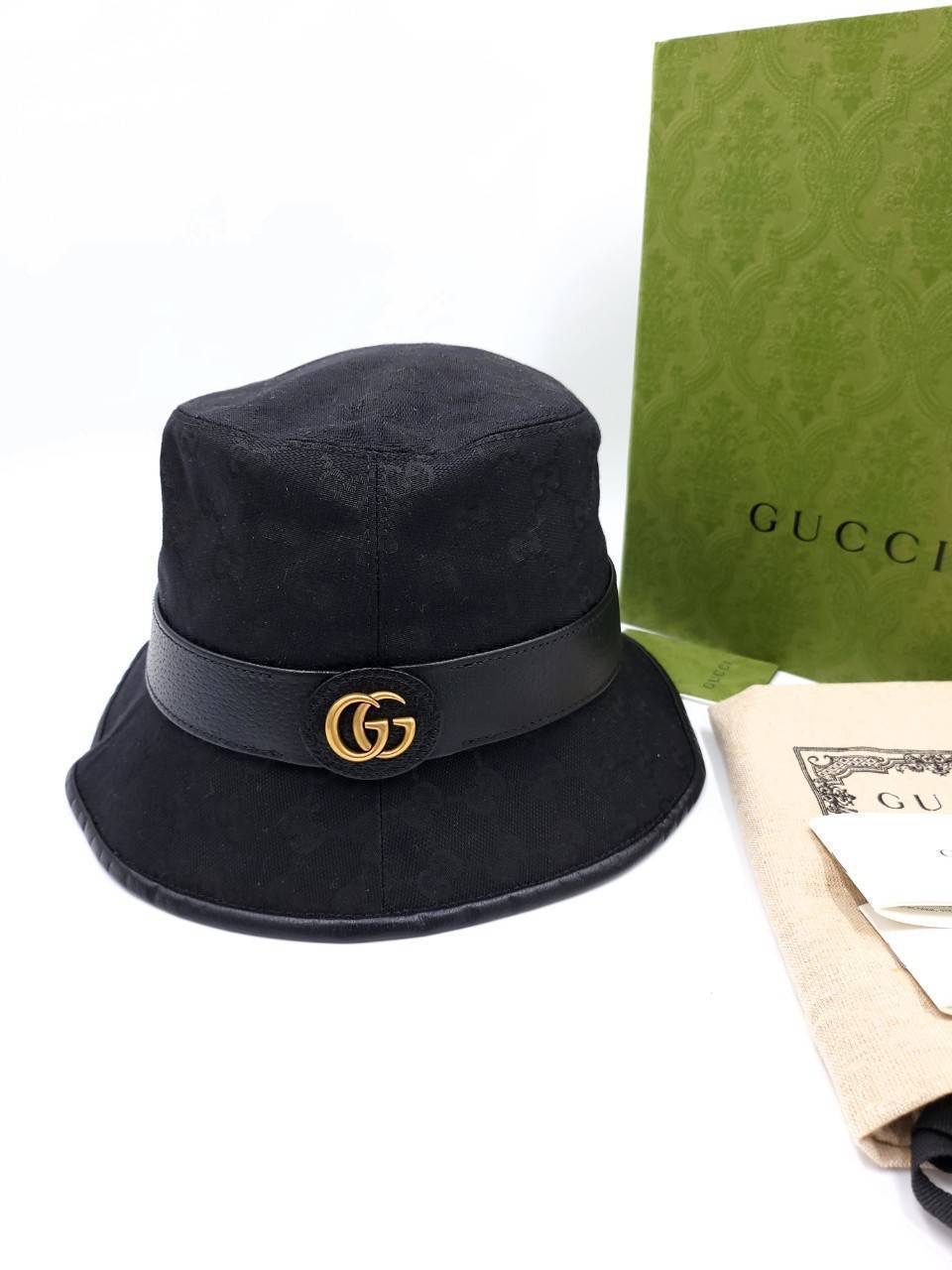 พร้อมส่ง New Gucci bucket hat size:s ช้อปไทย อุปกรณ์ ถุงผ้า กล่อง ป้ายห้อย ถุงกระดาษ