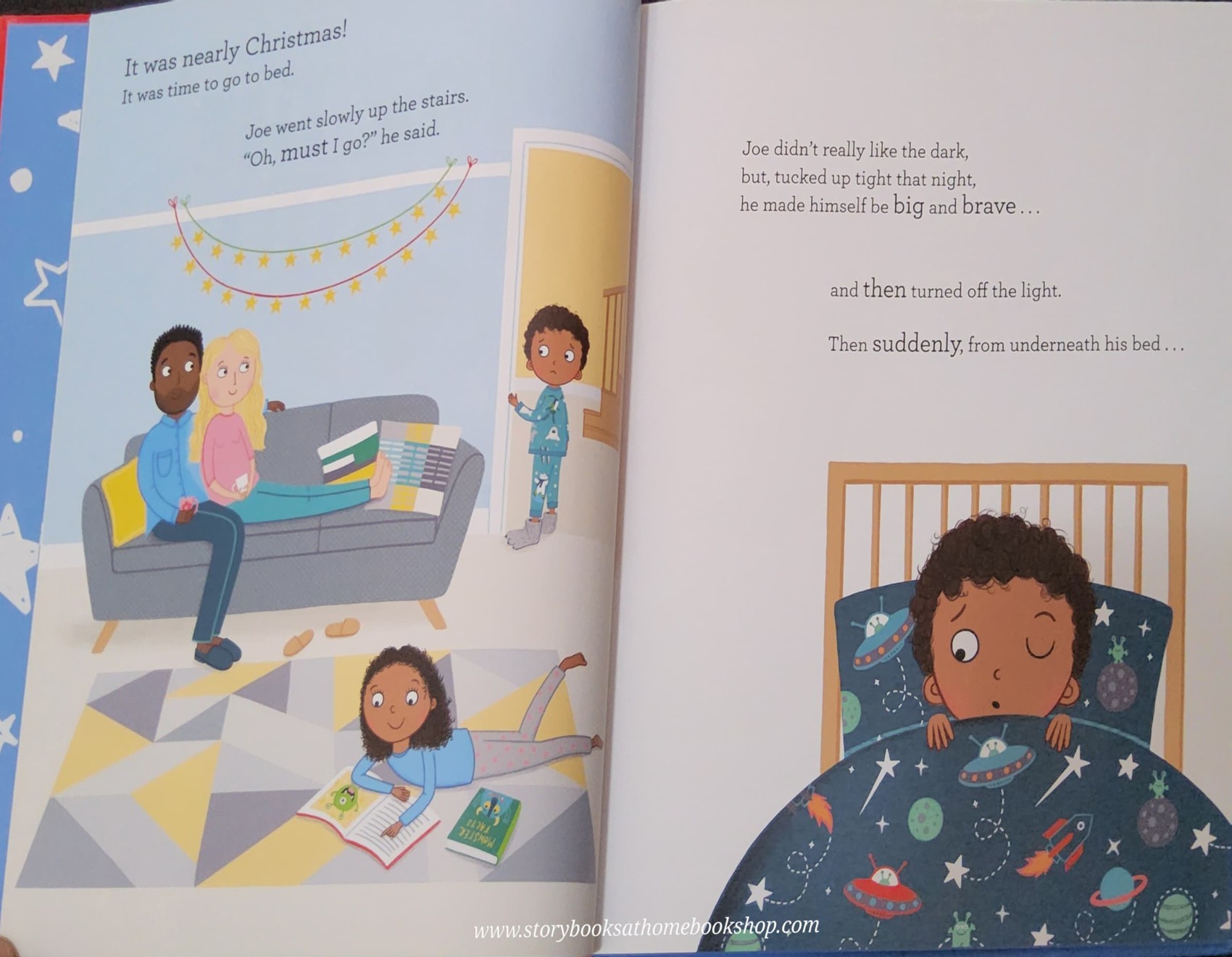 หนังสือนิทานปกแข็ง** 🍅🍅MOZ THE MONSTER BY LUCY FEATHER&KATY HALFORD