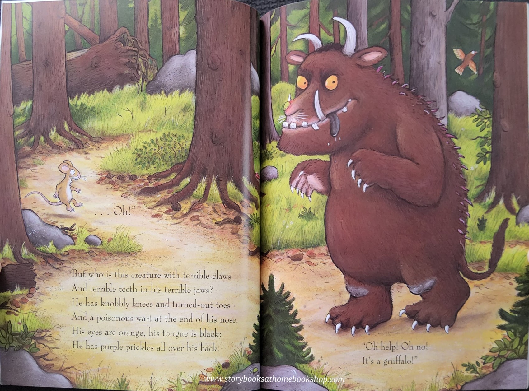 หนังสือนิทานปกอ่อน** 🍅🍓THE GRUFFALO BY JULIA DONALDSON