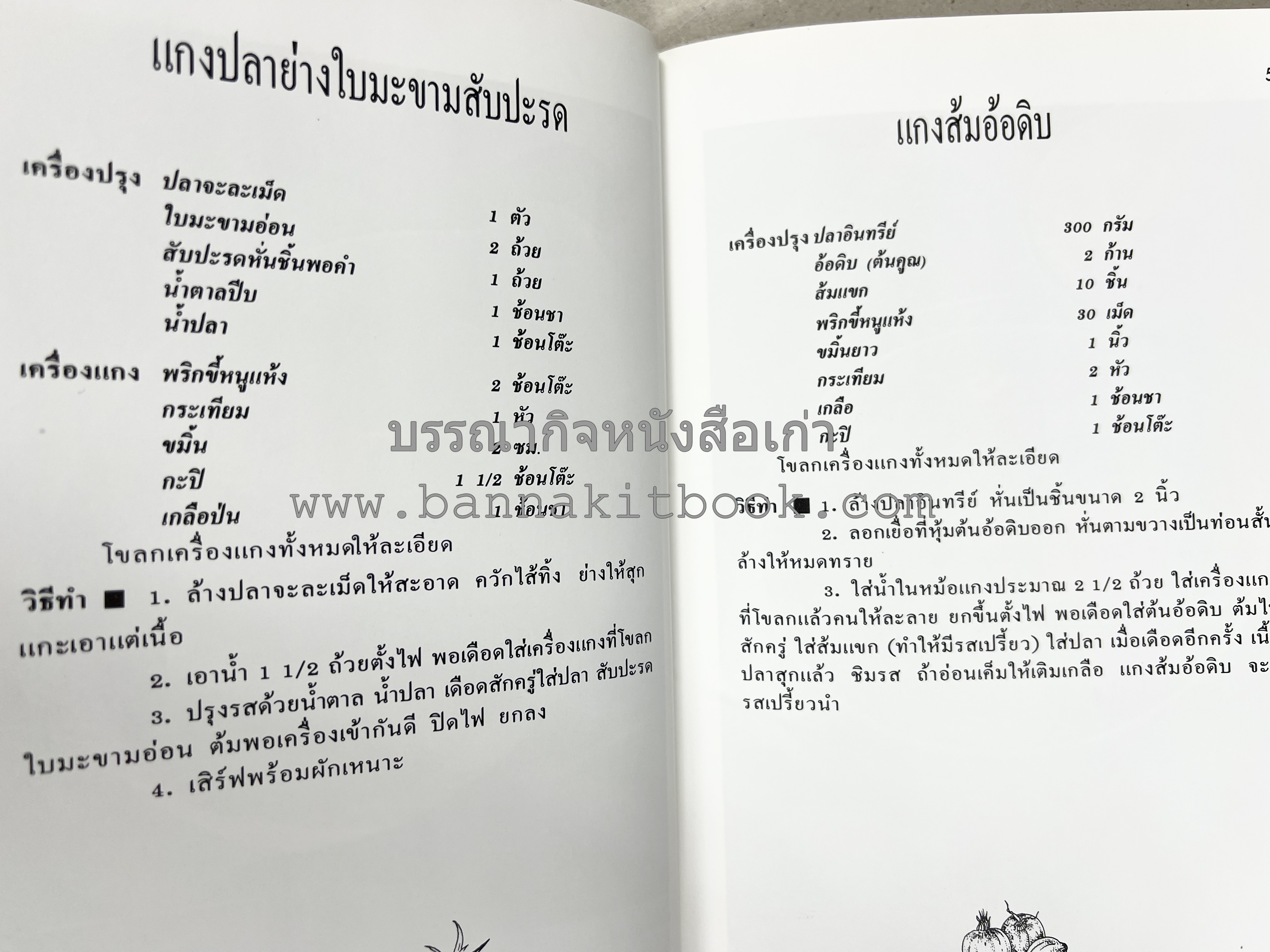 อาหารปักษ์ใต้ (เมนูแกง น้ำพริก ยำ ต้ม ทอด ผัด) โดย : อาจารย์ศรีสมร คงพันธุ์.