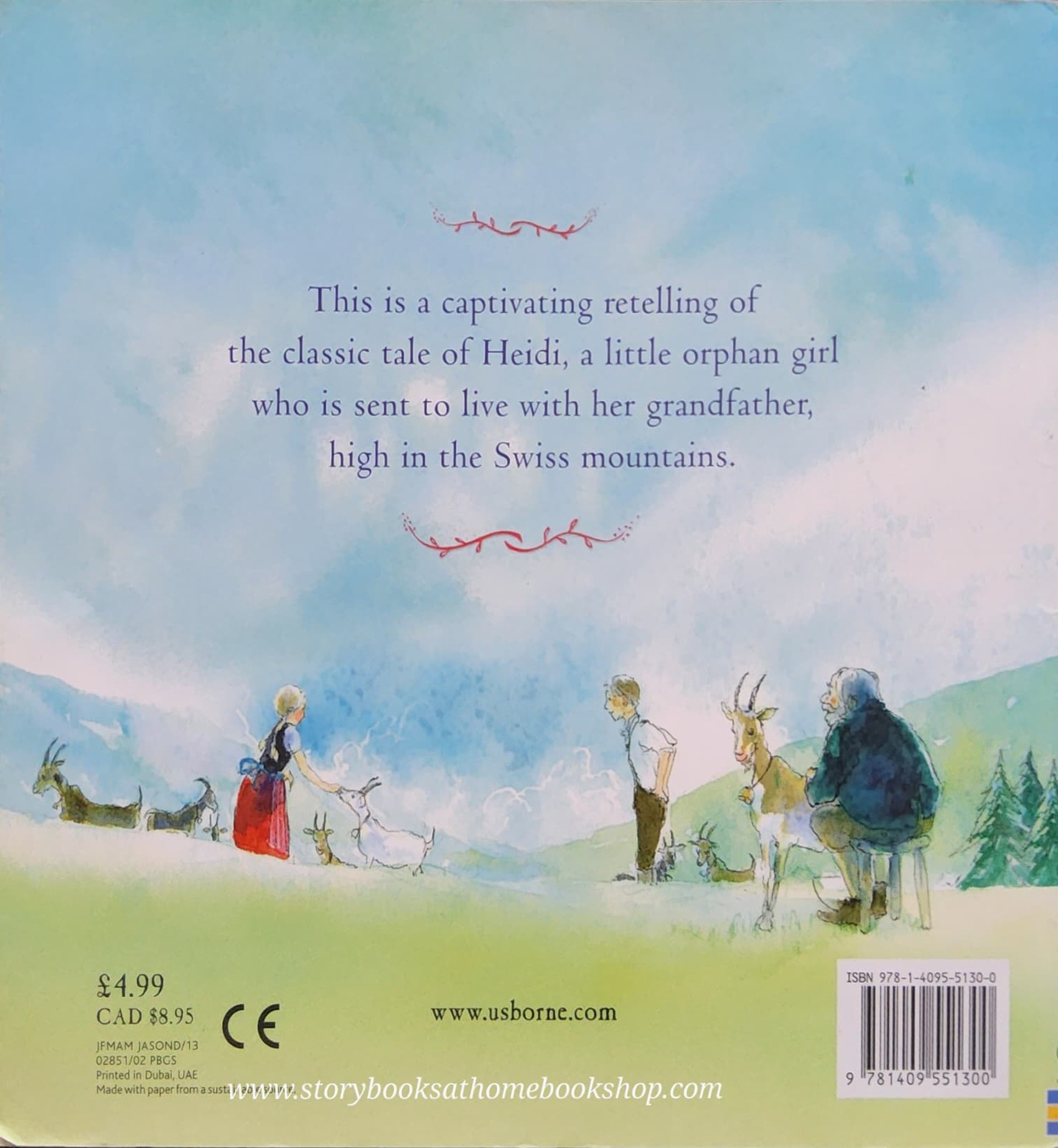 หนังสือนิทานปกอ่อน** 🍅🍓THE STORY OF HEIDI