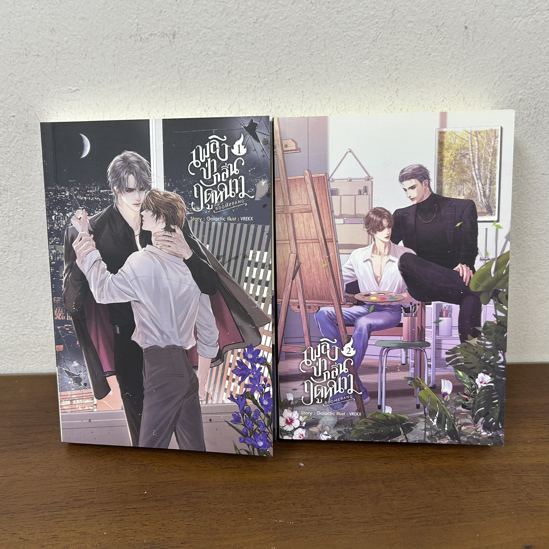 [YAOI] Boomerang เพลิงป่ากลิ่นฤดูหนาว เล่ม 1-2 จบ ครบชุด ... Galactic (มือสอง) นิยายวาย SENSE