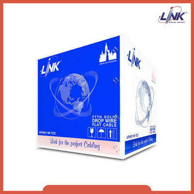 FTTx FLAT 1C,Solid Drop Cable, LSZH (TRUE Approved) 1,000 M.R