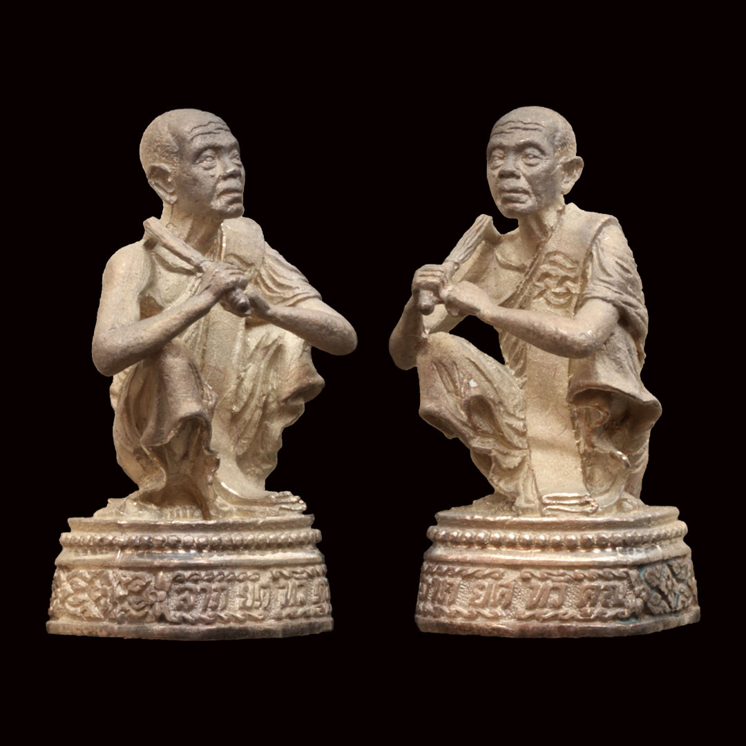 รูปหล่อหลวงพ่อคูณ เนื้อเงิน รุ่น ลาภ-ยส-ทวีคูณ ปี2538 (กระทรวงแรงงาน จัดสร้าง)