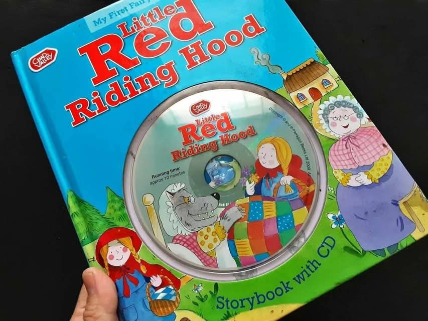 หนังสือนิทานปกแข็ง** 🍅🍓My First Fairytales:LITTLE RED RIDING HOOD with CD