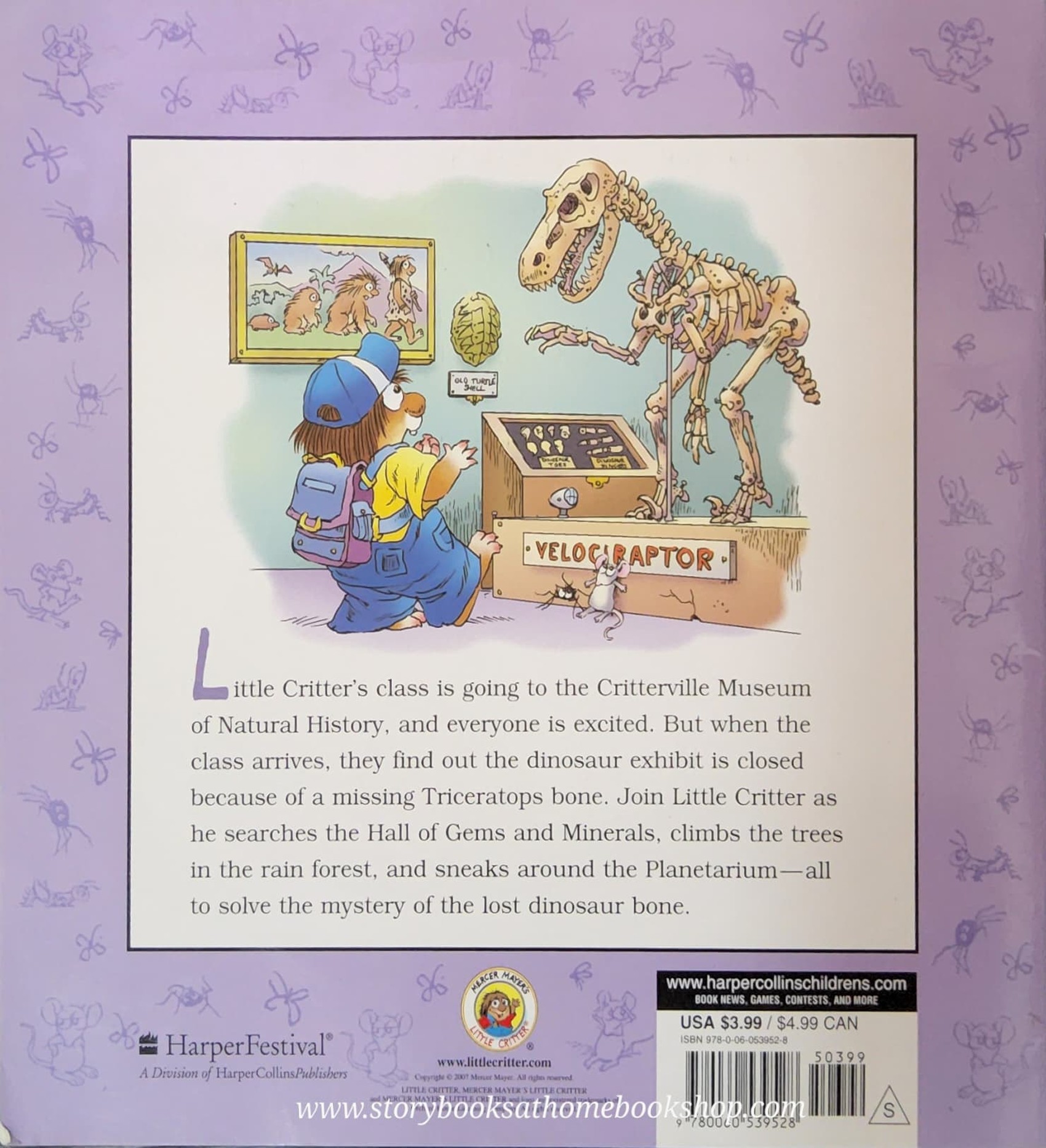 หนังสือนิทานปกอ่อน** ♥️THE LOST DINOSAUR BONE BY MERCER MAYER