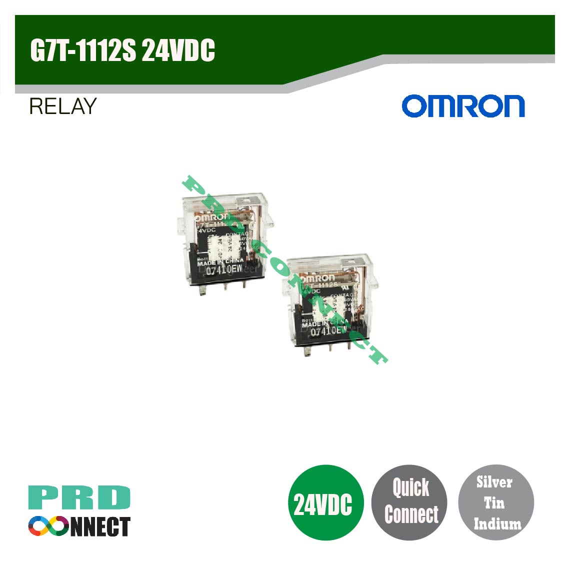 G7T-1112S 24VDC, RELAY OMRON