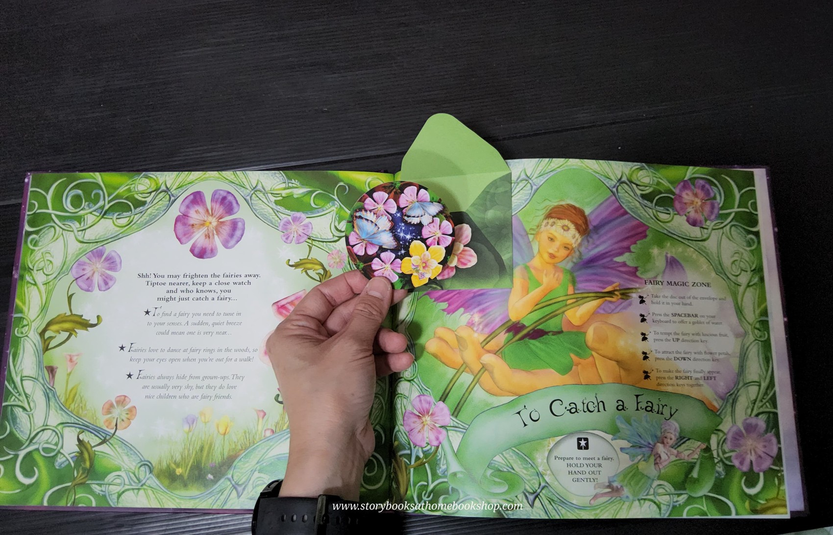 หนังสือนิทานปกแข็ง* 🍓🍓FAIRYLAND MAGIC SECRET! (WITH CD AND WIRTIRAL 3D POP UP)