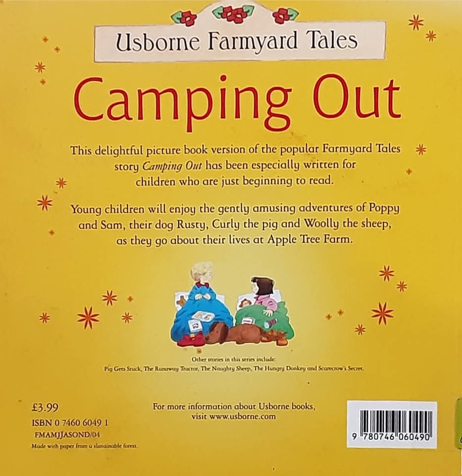 หนังสือนิทานปกอ่อน** ♥️USBORNE FARMYARD TALES: CAMPING OUT