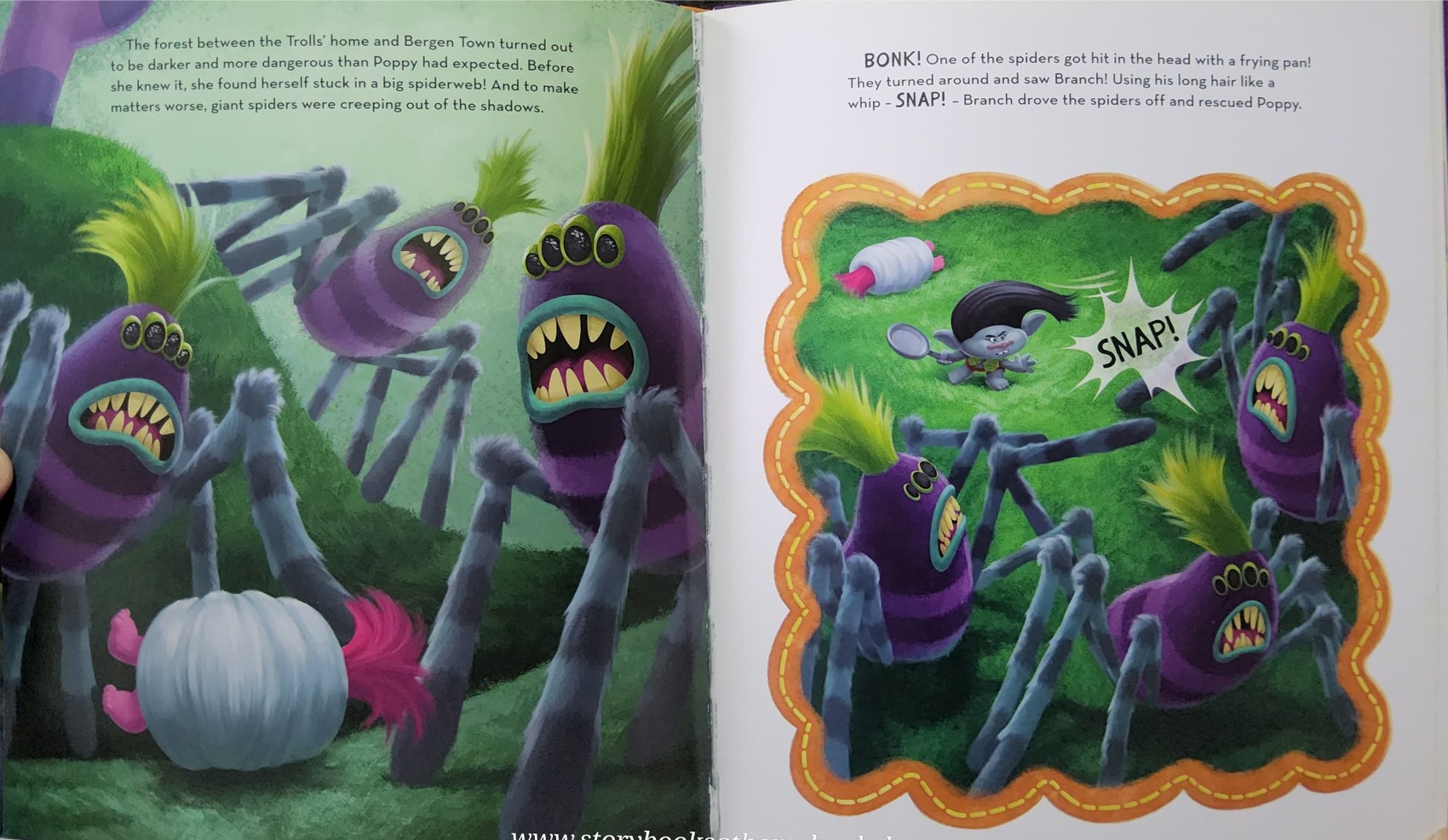 หนังสือนิทานปกอ่อน** 🍅🍓TROLL BOOK OF THE FILM (ปกกริทเตอร์คะ)