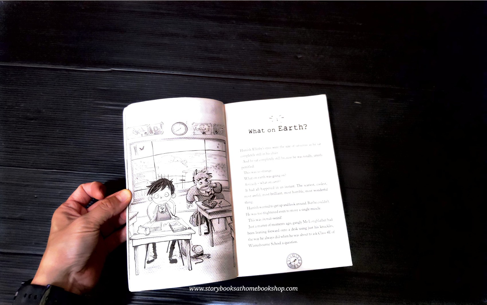 วรรณกรรมเยาวชน** 🍅[SET 2 BOOKS] HAMISH AND THE NEVER PEOPLE+THE WORLD STOPPERS BY DENNY WALLACE