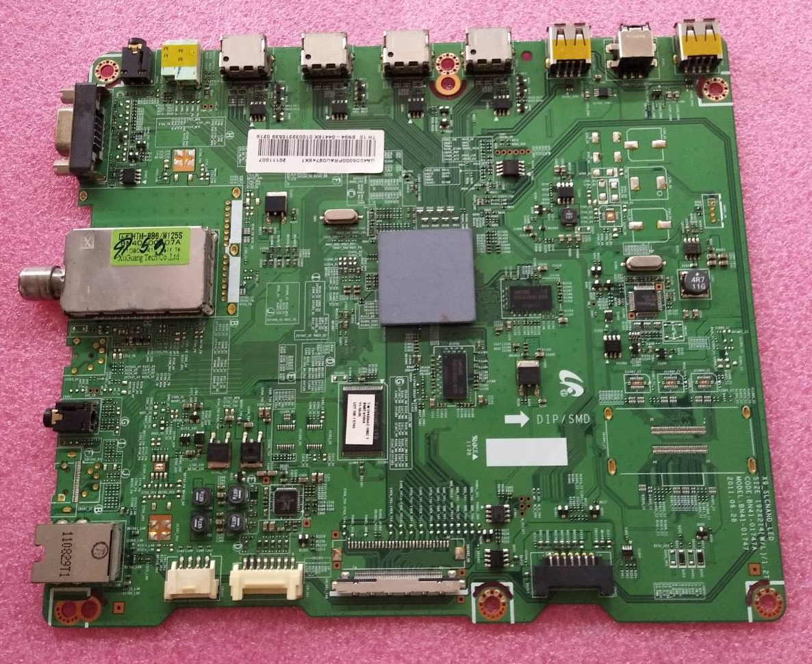 เมนบอร์ดทีวี ซัมซุง (Samsung) ของแท้ถอดจากเครื่อง รุ่น UA40D5000PR พาร์ท BN94-04418X