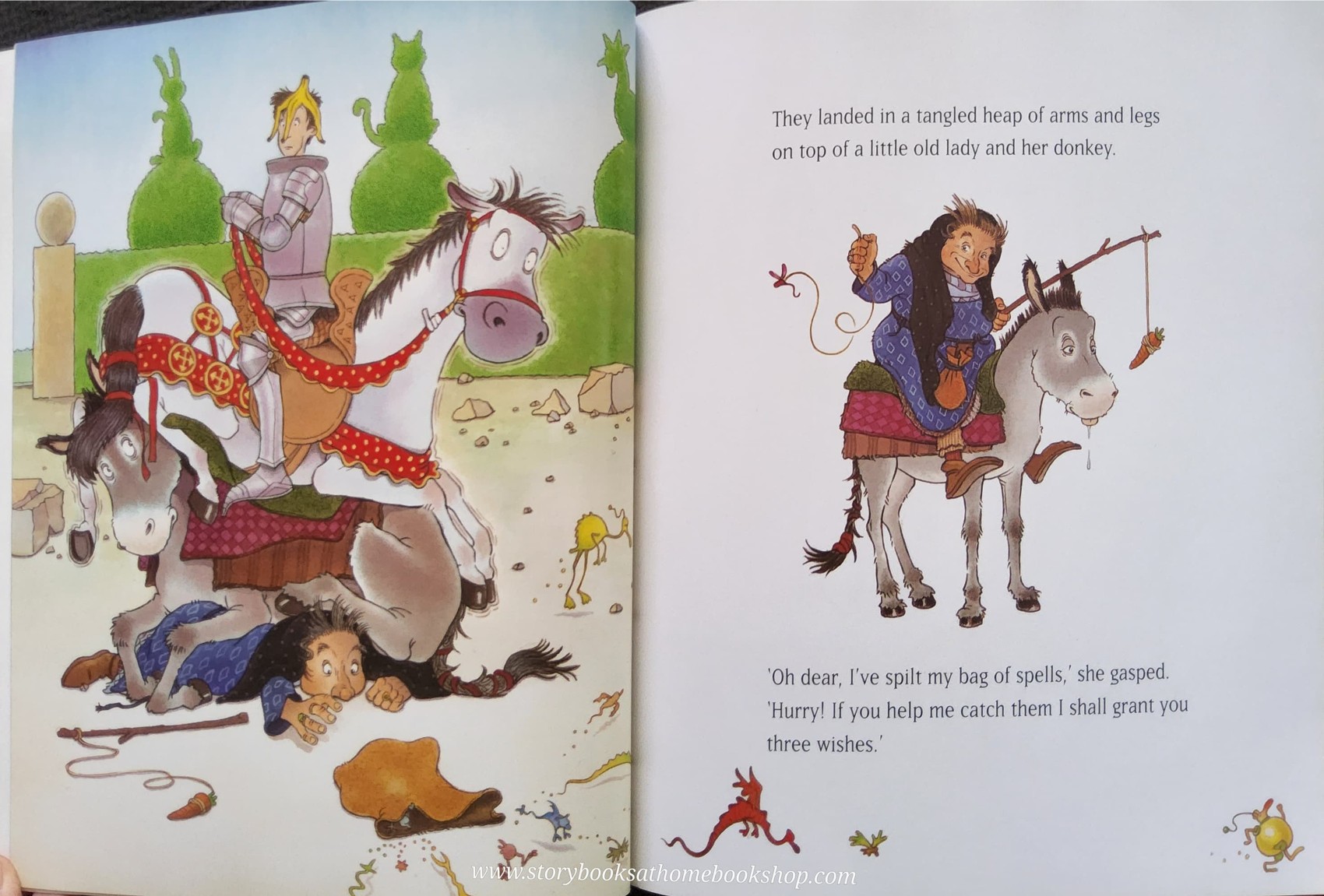 หนังสือนิทานปกอ่อน** 🍅🍅THE THREE WITHES BY DAVID MELLING